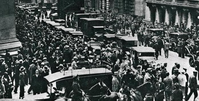 especificar compresión suspensión 29 octubre de 1929: El Derrumbe de la Bolsa de Valores de Wall Street y el  inicio de la Gran Depresión | Turismo NY